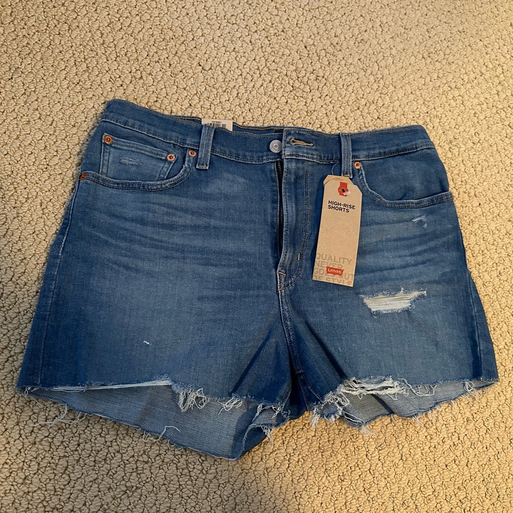 Levi's High-Rise Jean Shorts
